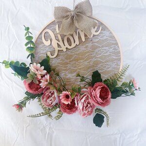 SOLD Peonies + Lace
